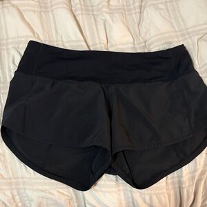 Lululemon Black Athletic Shorts